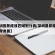 【深圳最新疫情区域划分表/深圳最新疫情区域划分表图】